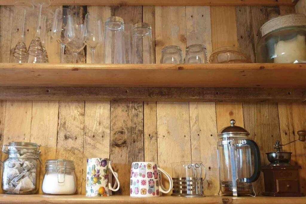 Foxesden, Unique Eco Cabin, Dartmoor Views South Brent エクステリア 写真